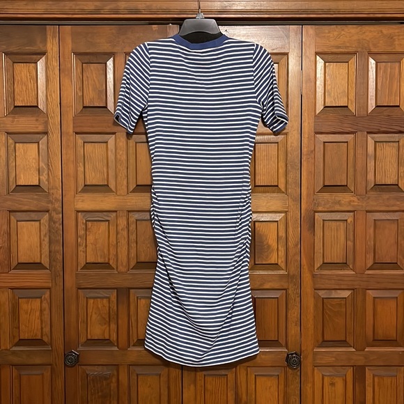 GAP Maternity Blue and white striped dress. Small - Picture 6 of 6